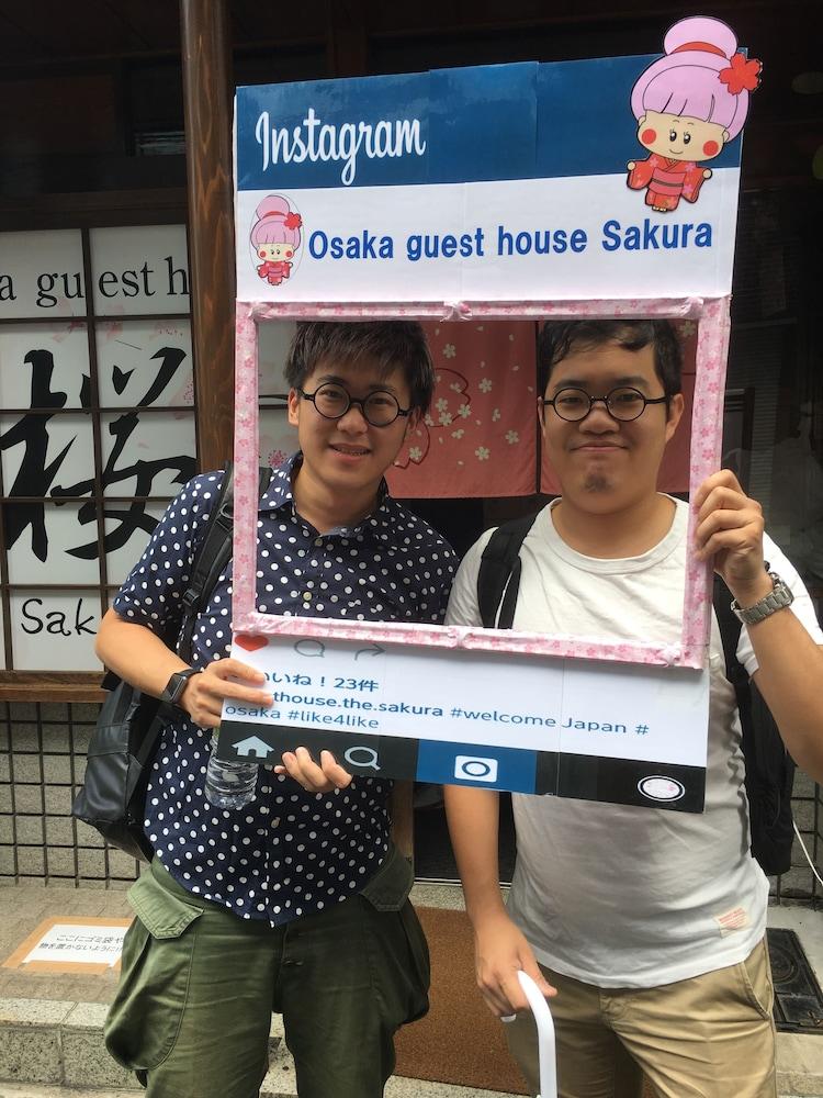 Osaka Guesthouse Sakura Экстерьер фото